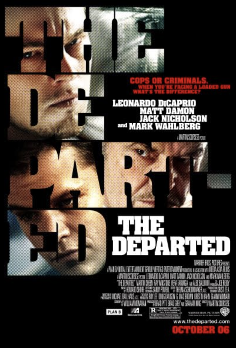 The Departed poster